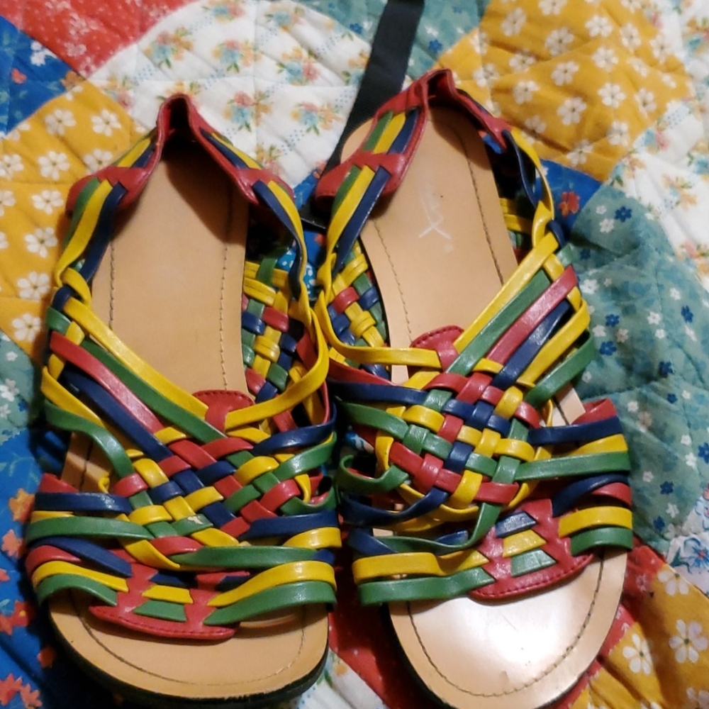 Super colorful Jomax sandals size 6.5